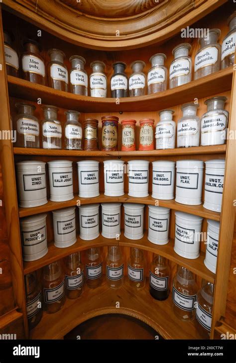 The Pharmacy Museum Paris Stock Photo Alamy