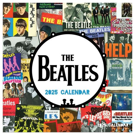 Beatles Mini Wall Calendar Calendars