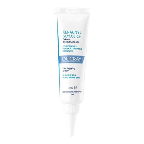 Creme Facial Ducray Keracnyl Glycolic Cuidado Renovador Celular 30ml