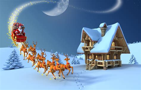 Santa At The North Pole Wallpapers - Wallpaper Cave