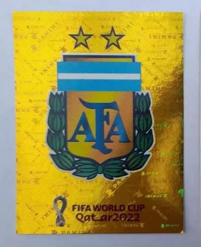 Figuritas Mundial Qatar 2022 Panini Escudo Argentina Afa En Venta