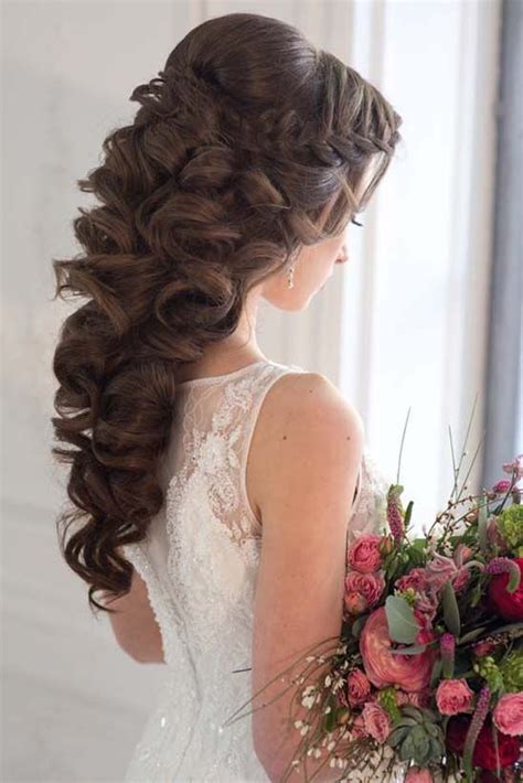 Long Wavy Wedding Hairstyles 2 Via Yuliya Vysotskaya Braided Hairstyles For Wedding Long Hair