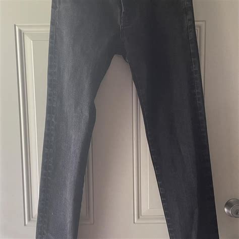 Naked And Famous Super Guy Black Cobra Stretch Depop