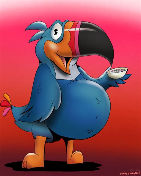 Pudgy Bellied Toucan Sam Request By Sharpe Fan On Deviantart