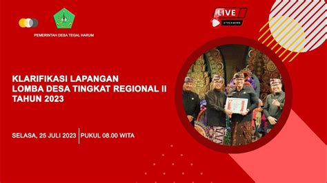 Tahap Klarifikasi Lapangan Lomba Desa Tingkat Regional Ii Youtube