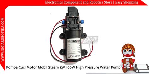 Pompa Cuci Motor Mobil Steam 12v 100w High Pressure Water Pump