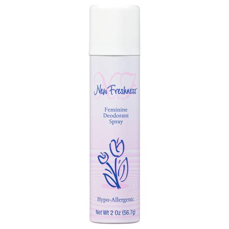 New Freshness Hypoallergenic Feminine Deodorant Spray, 2 Oz - Walmart.com