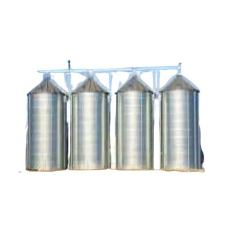 Floor Mounted Heavy-duty Stainless Steel Storage Silos For Industrial
