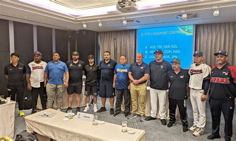 Vii Wbsc U 12 Baseball World Cup Meet The 12 Managers World Baseball