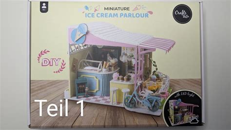 Wir Bauen Das Miniature Set Ice Cream Parlour Vom Action Auf Teil 1 Mit