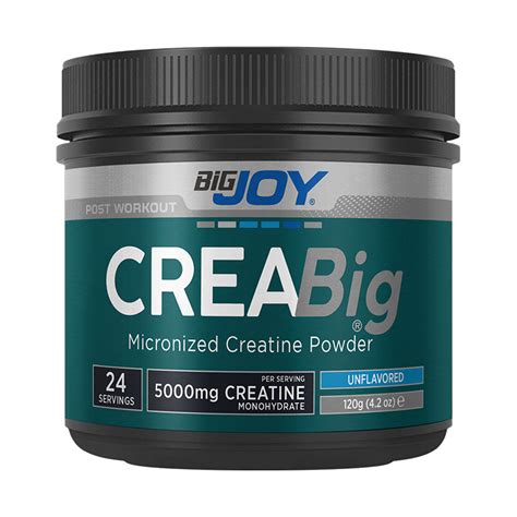 Big Joy Crea Big Micronized Creatine Powder 120 Gr Supplementler