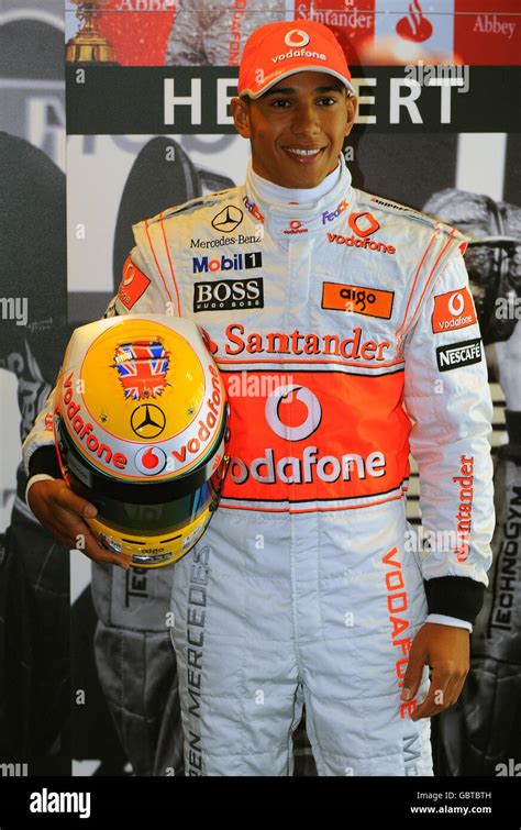 The helmet of lewis hamilton hi-res stock photography and images - Alamy