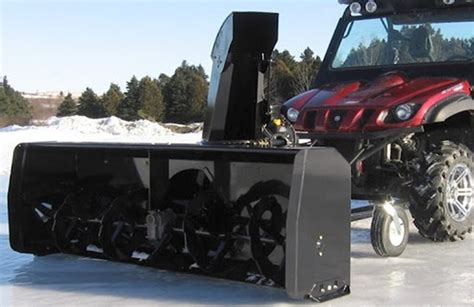 Introducing the New Polaris RZR Snow Blower / Snow Plow! - Everything ...