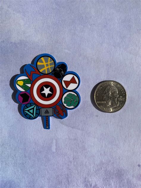 Avengers Inspired Logo Sticker - Etsy