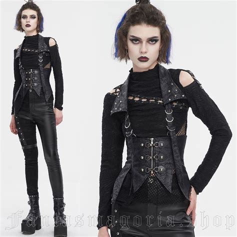 Dystopia Vest - Devil Fashion Women's