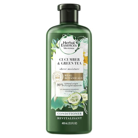 Herbal Essences Biorenew Cucumber And Green Tea Sheer Moisture Conditioner 135 Fl Oz Walmart