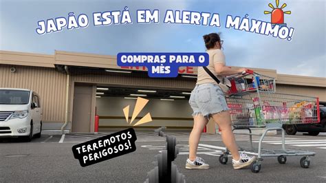 Fazendo compras para o mês Estado de alerta em todo o Japão Fortes