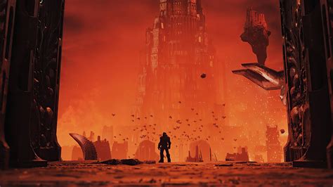 doom eternal wallpaper 4k