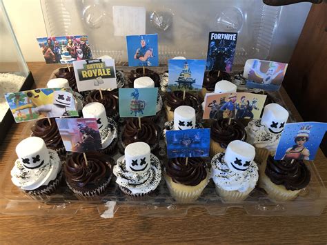 Fortnite Cupcakes Diy Do It Yourself