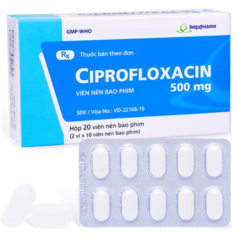 Ciprofloxacin 500mg Imexpharm