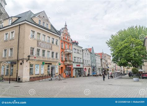 Old Market Square In Zielona Gora Editorial Stock Image Image Of