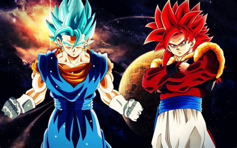 Vegito and Gogeta Fusion Team by LordAries06 on DeviantArt