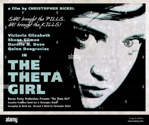 The Theta Girl Poster Victoria Elizabeth Donofrio 2017 © Barron