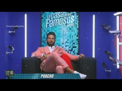 Poncho De Nigris Es El Primer Nominado De La Casa La Casa De Los