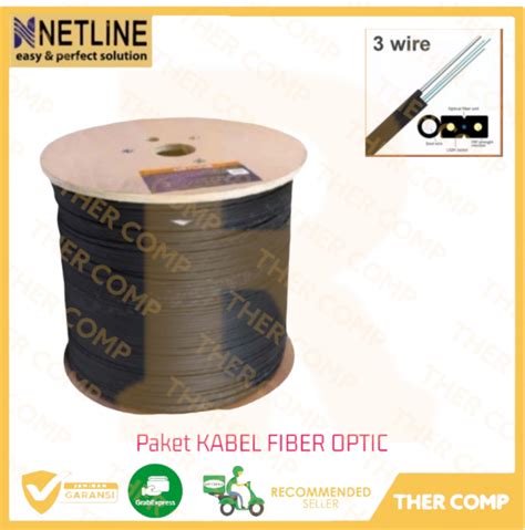 Kabel Fiber Optik Meter Ftth Drop Cable Sc Sc Precon Cable Optic