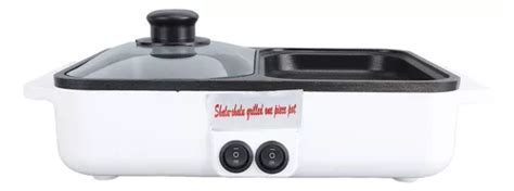 Hot Pot Grill W In Indoor Non Stick Electric MercadoLibre
