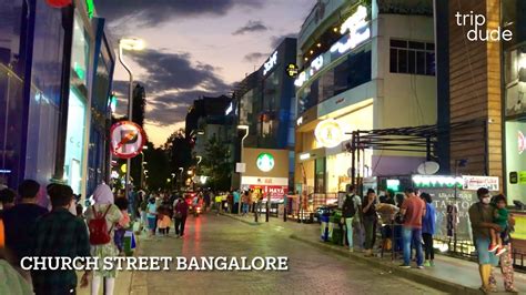 Church Street Bangalore Nightlife Sunday Visit To Walking Street