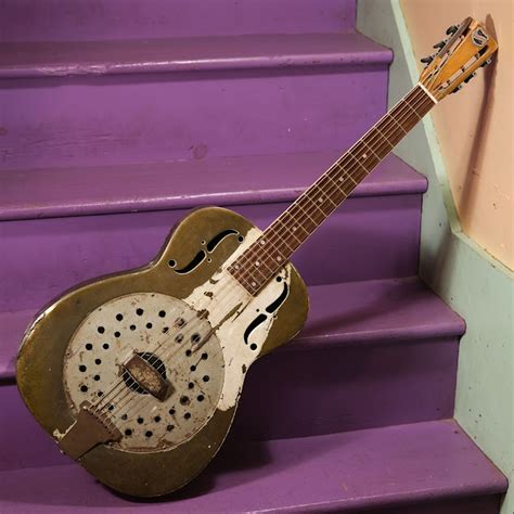 1930s National Collegian Resonator Guitar