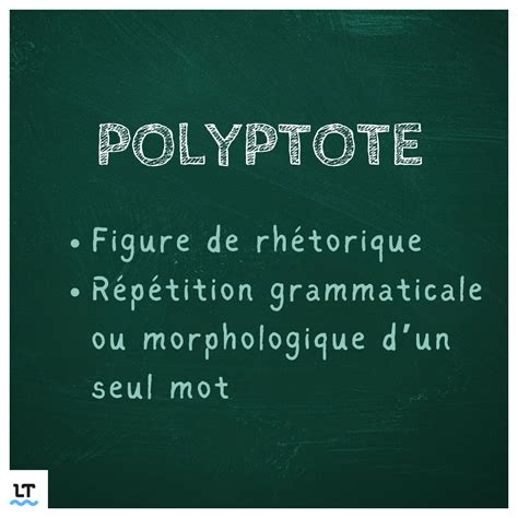 Polyptote D Finition Exemples Origine