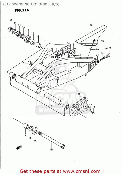 Suzuki Gsxr W R Usa E Rear Swinging Arm Model R S Buy