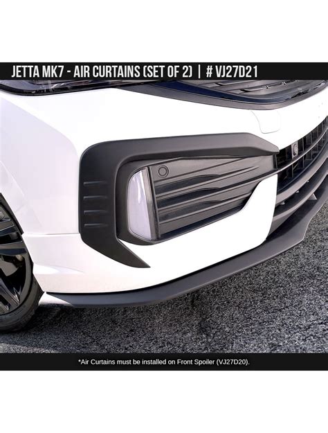 Vw Jetta Mk7 2022 2023 Front Air Curtains Air Design