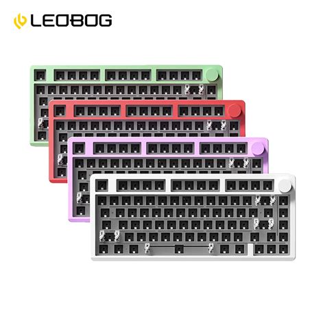Aula Leobog Hi Customized Keyboard Keys Tri Mode Type C G Bluetooth Hot Swap Rgb
