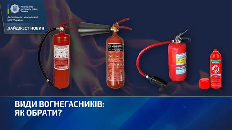 ВИДИ ВОГНЕГАСНИКІВ ЯК ОБРАТИ - YouTube