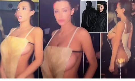 Shock Kanye West S Wife Bianca Censori Goes Nearly Naked Spark News