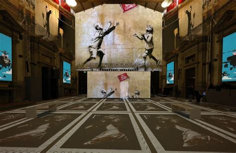 A Firenze Arriva La Street Art Di Banksy Apre La Mostra Immersiva