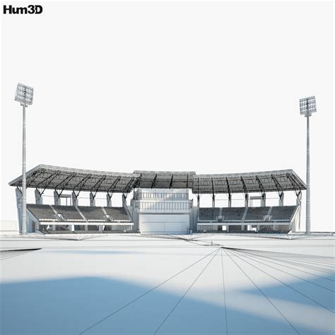 Sir Vivian Richards Stadium 3D model - Download Stadium on 3DModels.org