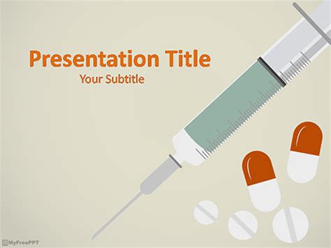 Free Medication Powerpoint Templates Myfreeppt