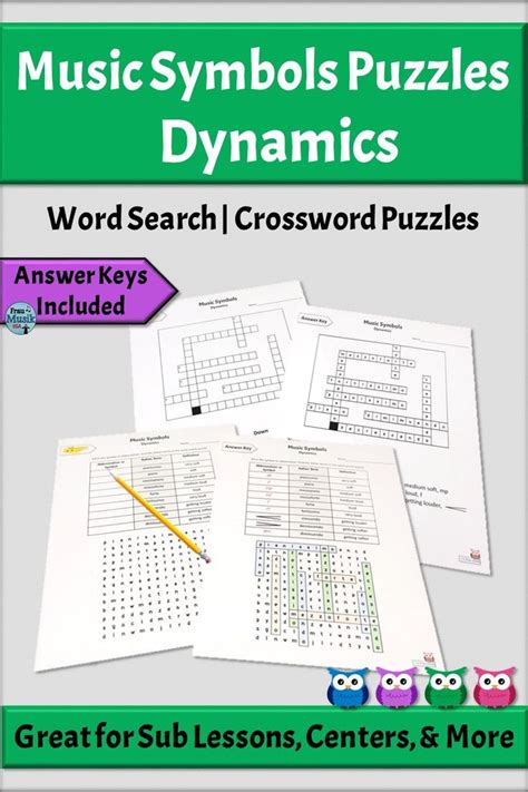 Dynamics Music Symbols Worksheets - DIGITAL and PRINTABLE | Elementary ...