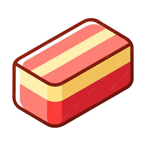 Bar Of Soap Clip Art And Vector Design With A White Background