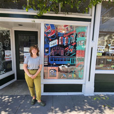 Haight Street Window Artist Profile Christine Innes San