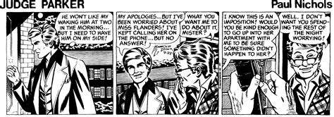 A complete history of the legal drama found in comics judge parker 8