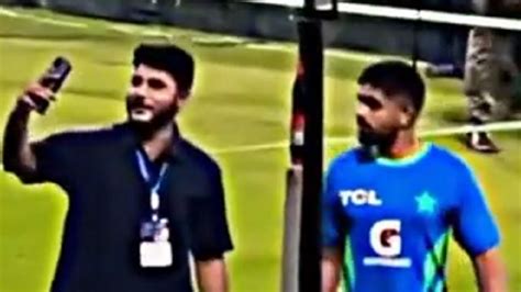 First Time Ever Babar Azam Loses Cool At Official Trying To Take