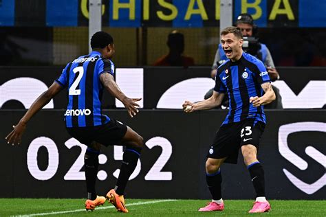 Serie A Inter Atalanta 3 2 Nerazzurri In Champions