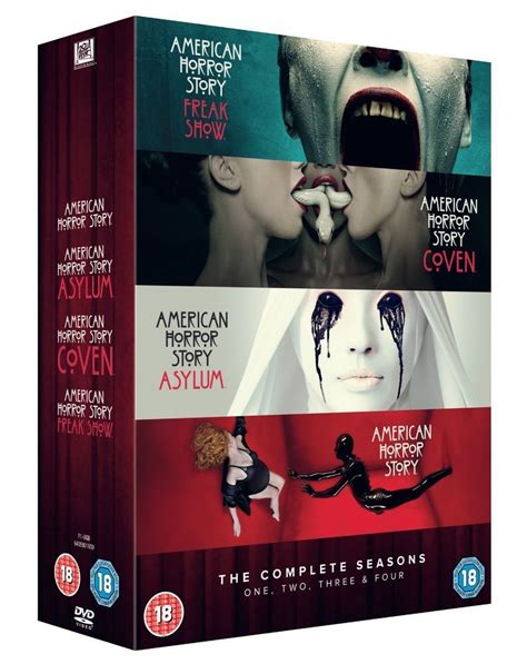 American Horror Story 1 4 Dvd Boxset American Horror Story American