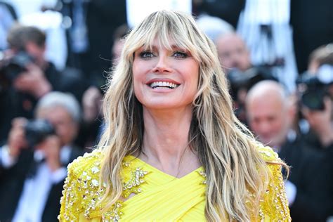 Heidi Klum Unintentionally Reveals More Than Planned In Vibrant Yellow Dress At Cannes