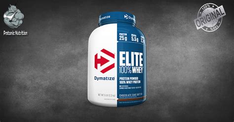 Elite 100 Whey Protein Powder 5lbs By Dymatize Protonic Nutrition